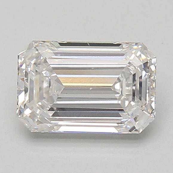 1.49ct D VS2 Rare Carat Ideal Cut Emerald Lab Grown Diamond