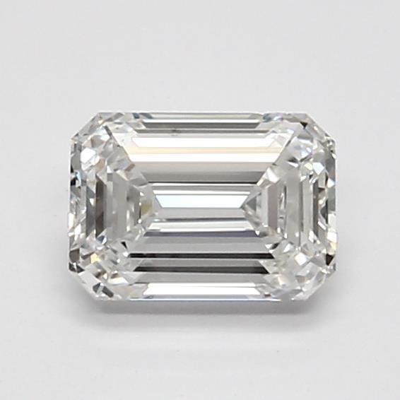 0.96ct E VVS2 Rare Carat Ideal Cut Emerald Lab Grown Diamond