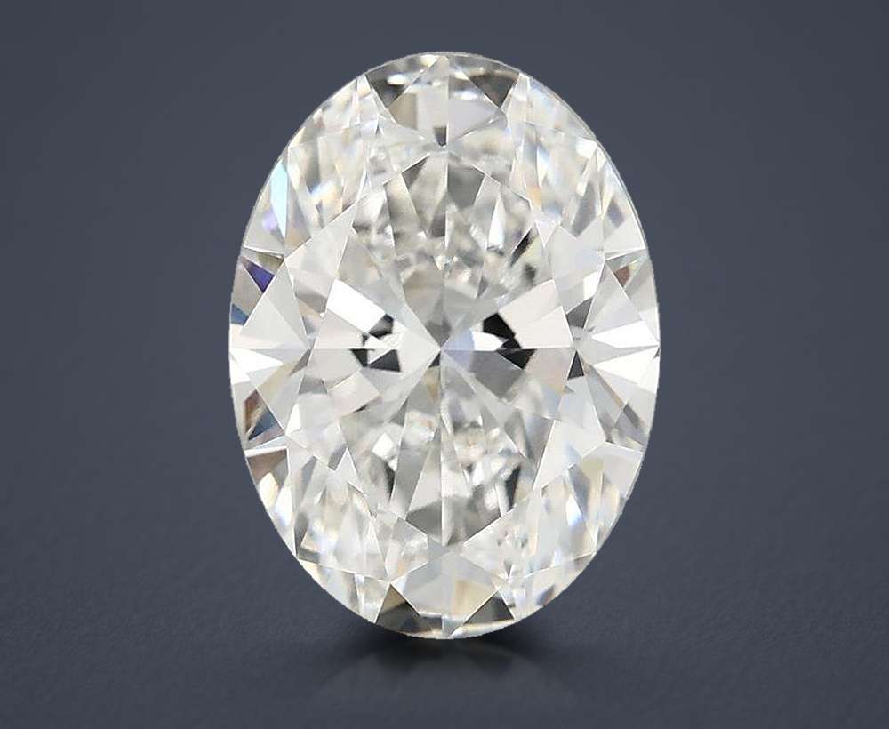 4.10 Carat Oval Lab Diamond