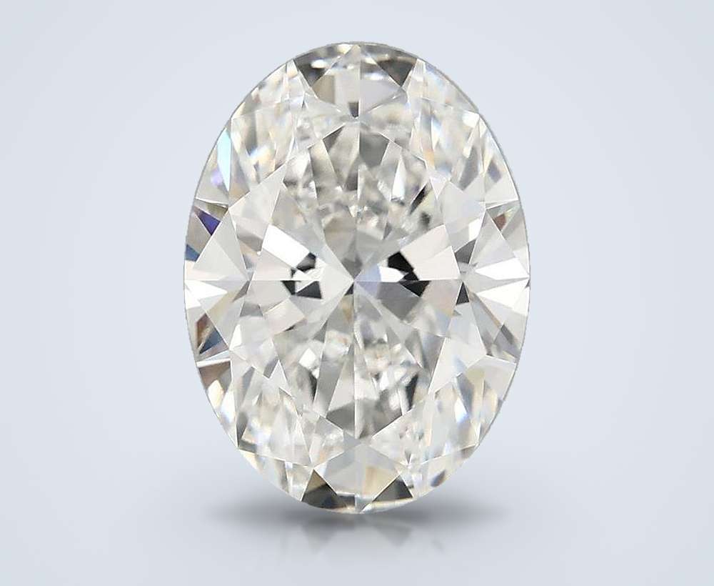 4.10 Carat Oval Lab Diamond