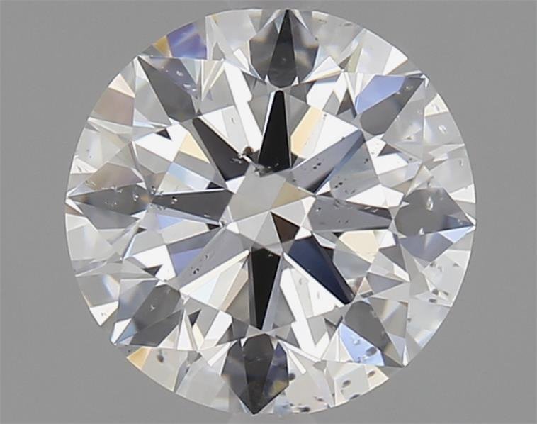 1.61ct D SI2 Rare Carat Ideal Cut Round Diamond