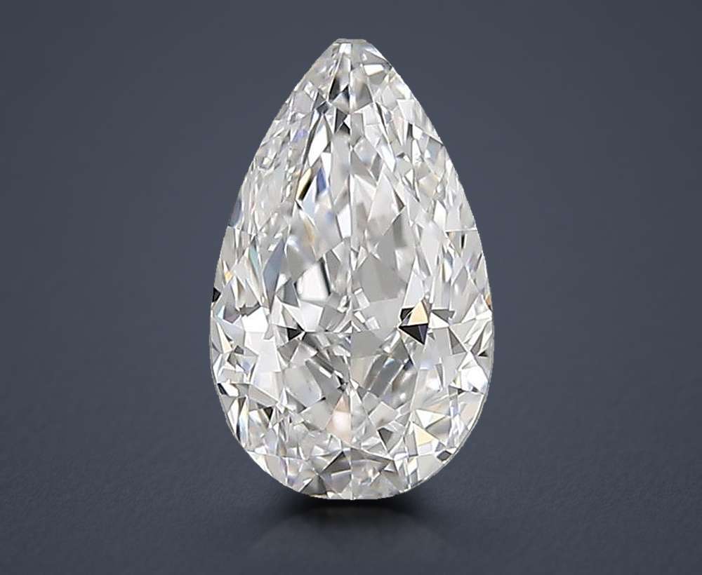 0.40 Carat Pear Natural Diamond