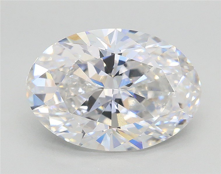 2.01ct E VVS2 Very Good Cut Oval Lab Grown Diamond