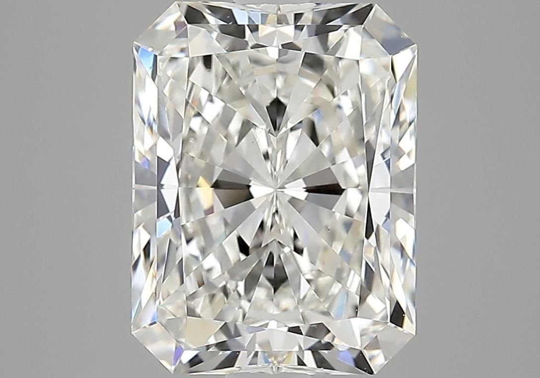 4.04ct J VS2 Rare Carat Ideal Cut Radiant Diamond