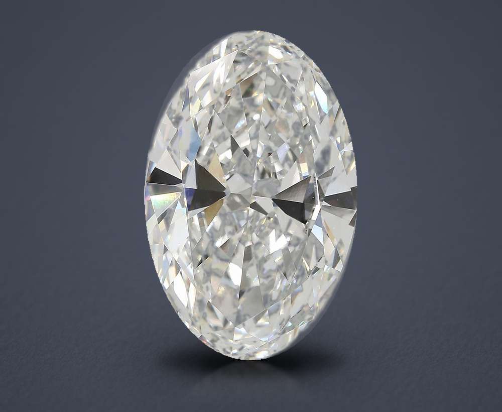 16.58 Carat Oval Lab Diamond