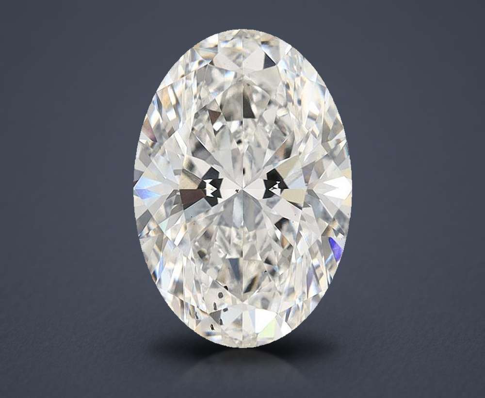 3.16 Carat Oval Lab Diamond