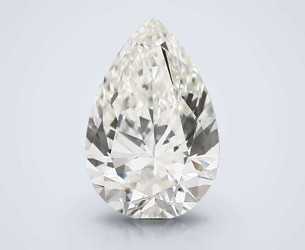 1.57 Carat Pear Natural Diamond