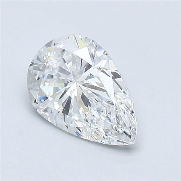 0.83ct D SI2 Very Good Cut Pear Diamond