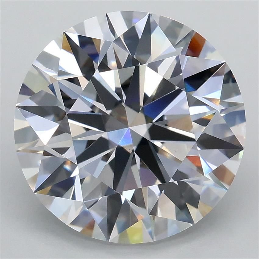 4.07ct D VVS2 Rare Carat Ideal Cut Round Lab Grown Diamond