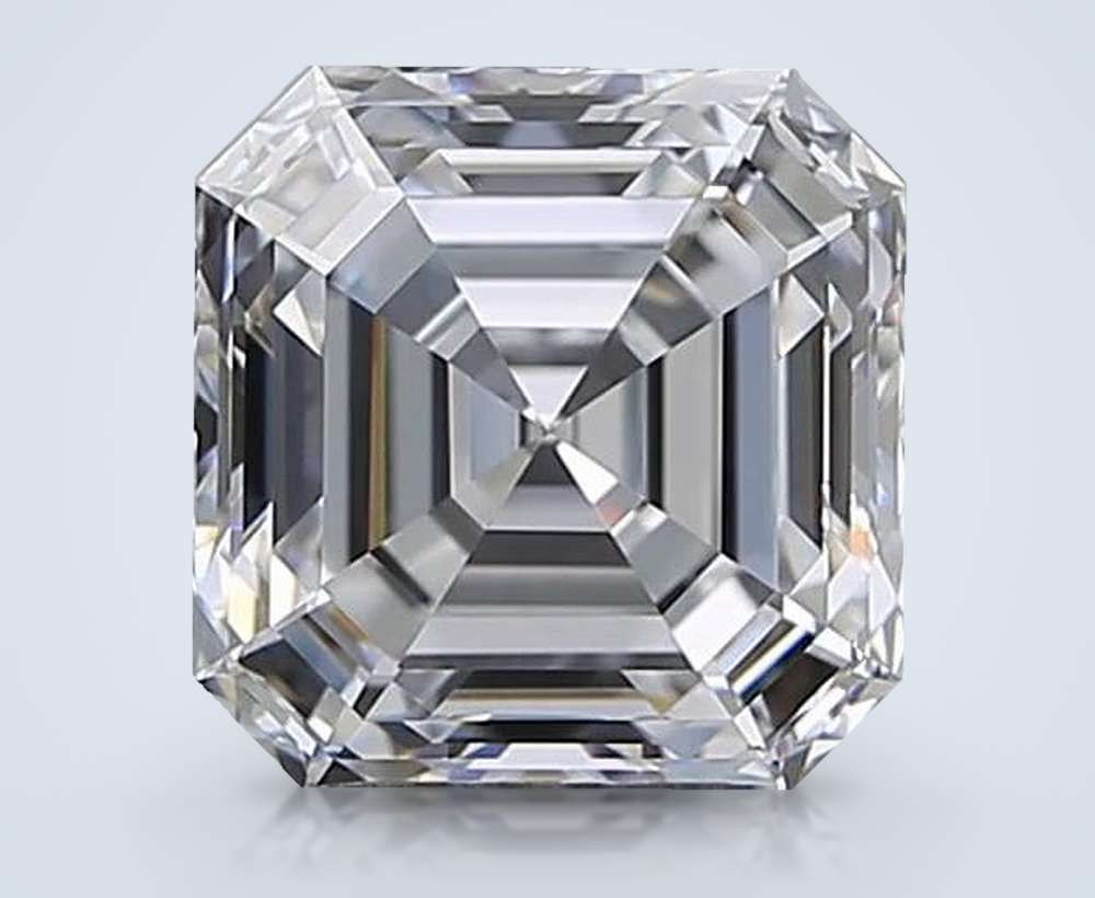 3.08 Carat Asscher Natural Diamond