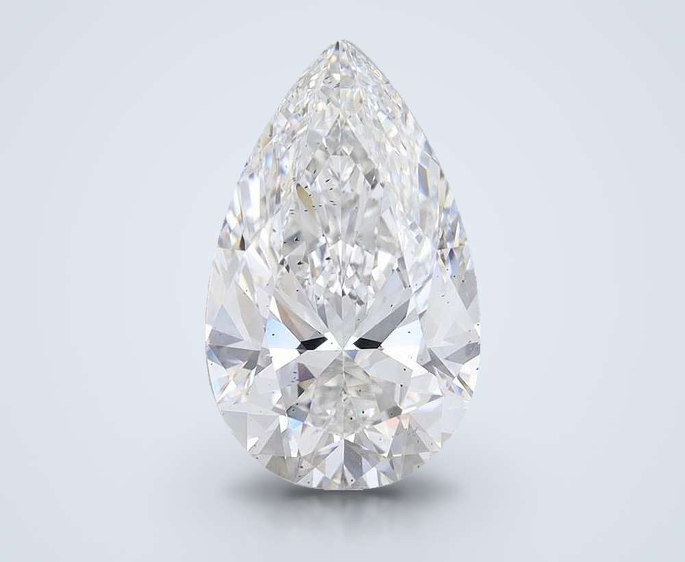 4.56 Carat Pear Lab Diamond