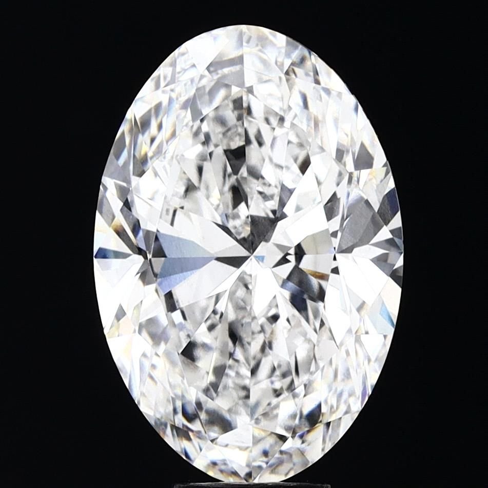 12.02ct E VS1 Rare Carat Ideal Cut Oval Lab Grown Diamond