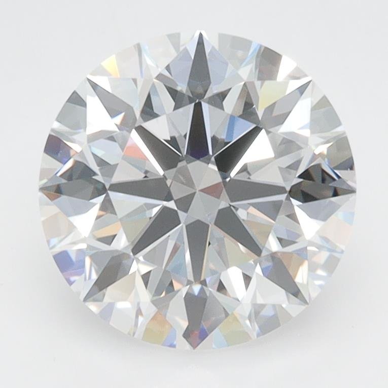 2.43ct D VVS2 Rare Carat Ideal Cut Round Lab Grown Diamond