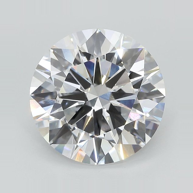 7.28ct E VVS2 Excellent Cut Round Lab Grown Diamond