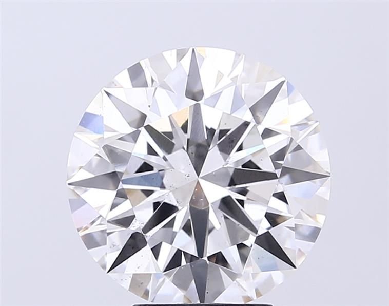 5.02ct G SI1 Rare Carat Ideal Cut Round Lab Grown Diamond