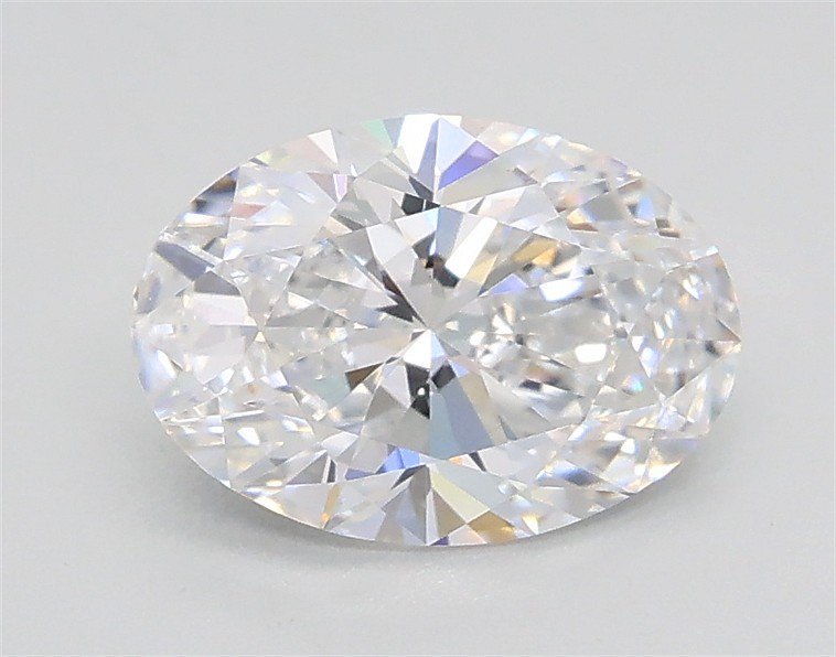 1.01ct D VS1 Rare Carat Ideal Cut Oval Lab Grown Diamond