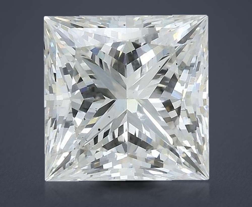 3.41 Carat Princess Lab Diamond