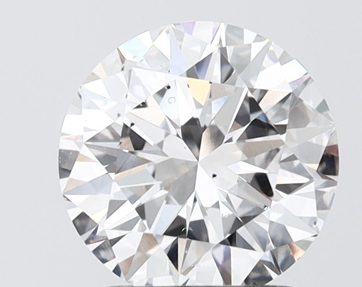 2.00ct E SI2 Excellent Cut Round Lab Grown Diamond