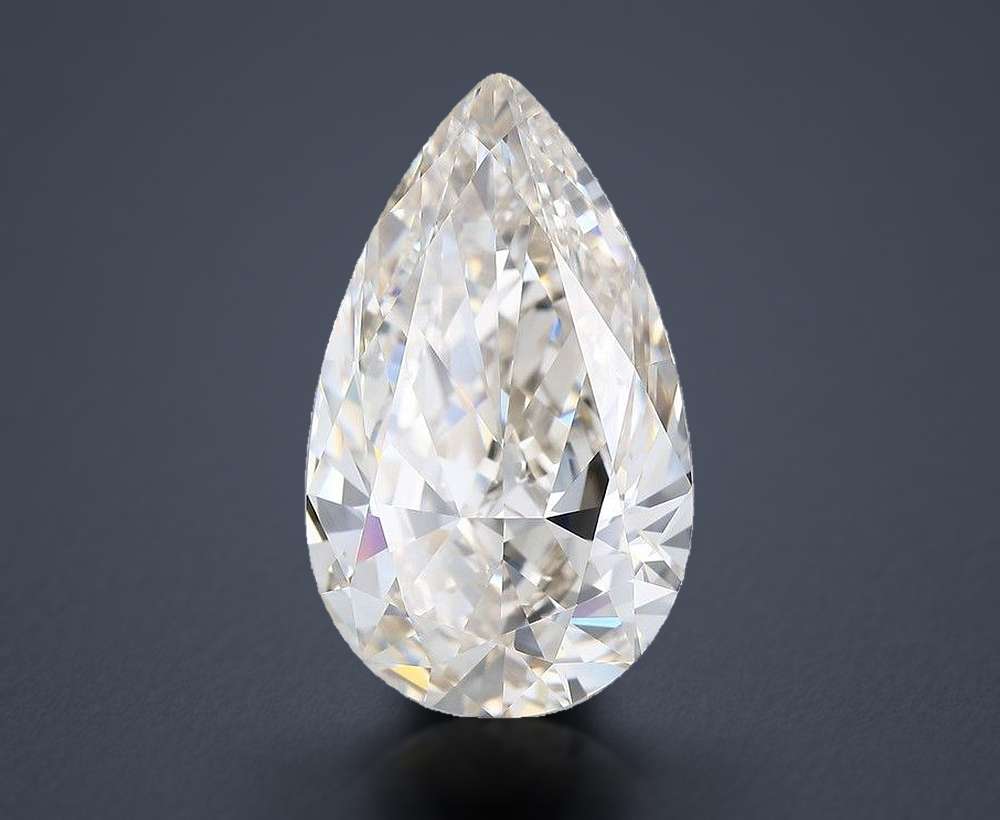 10.05 Carat Pear Natural Diamond