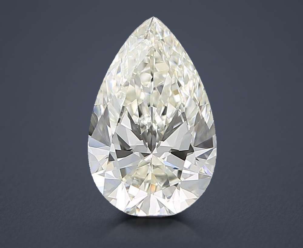 0.81 Carat Pear Natural Diamond