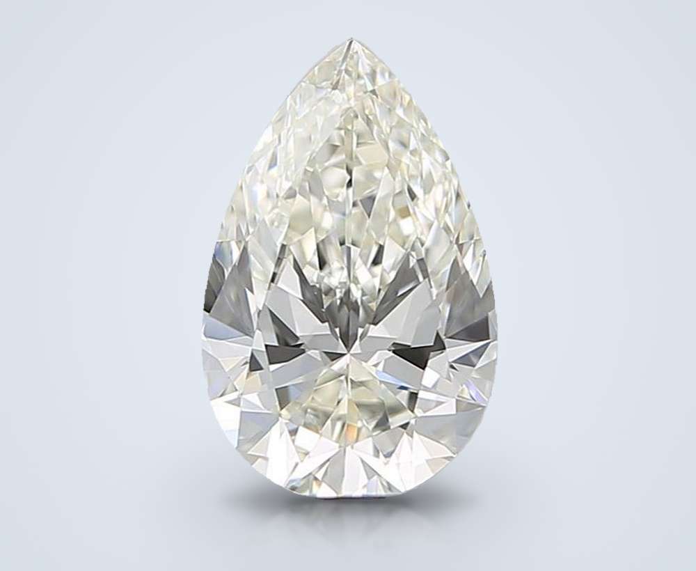 0.81 Carat Pear Natural Diamond