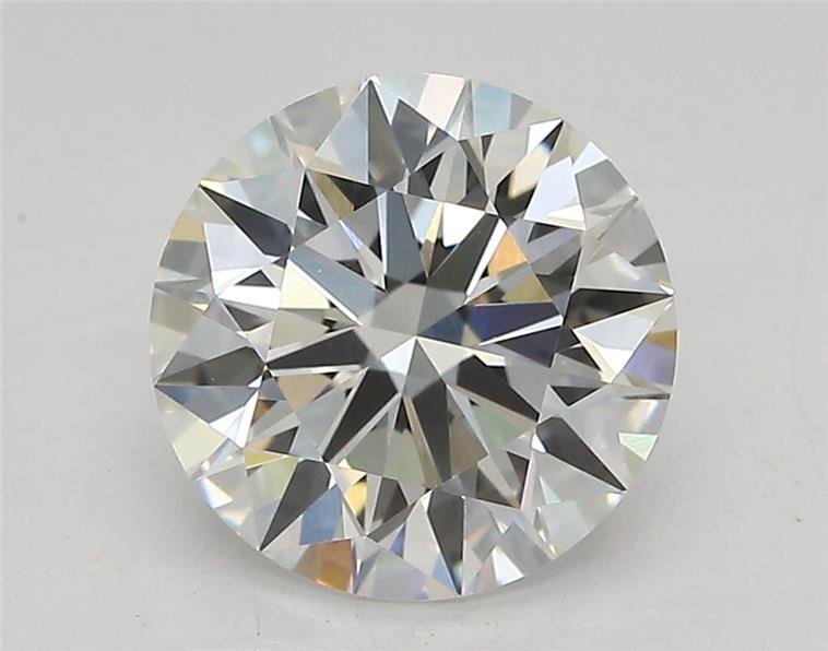 2.06ct F VVS2 Rare Carat Ideal Cut Round Lab Grown Diamond