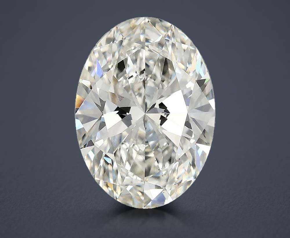 3.46 Carat Oval Lab Diamond