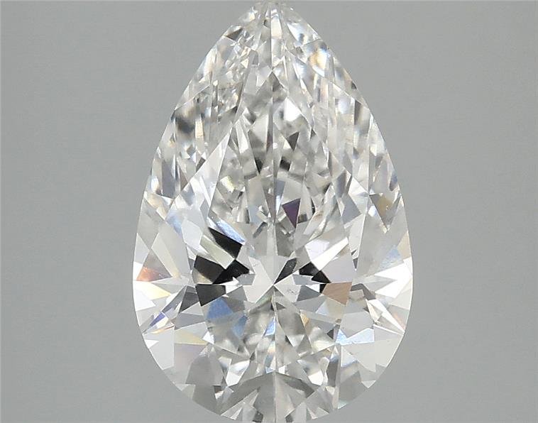 2.53 Carat Pear Lab Diamond