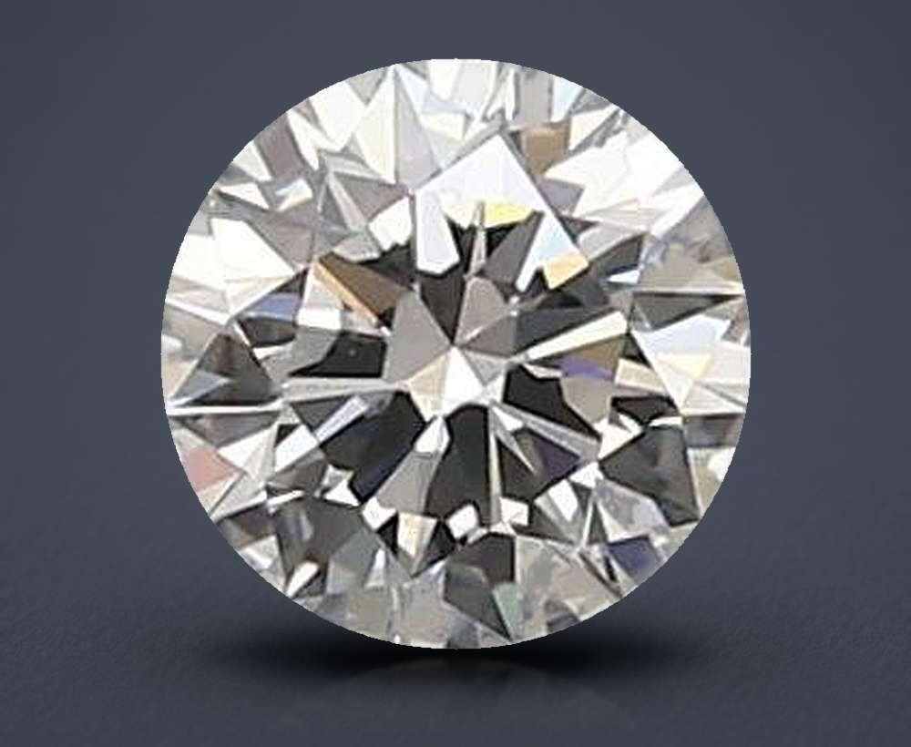0.57 Carat Round Lab Diamond