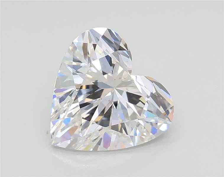 1.55ct E VS2 Rare Carat Ideal Cut Heart Lab Grown Diamond
