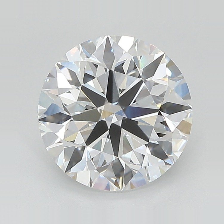 2.52ct D VVS2 Excellent Cut Round Lab Grown Diamond