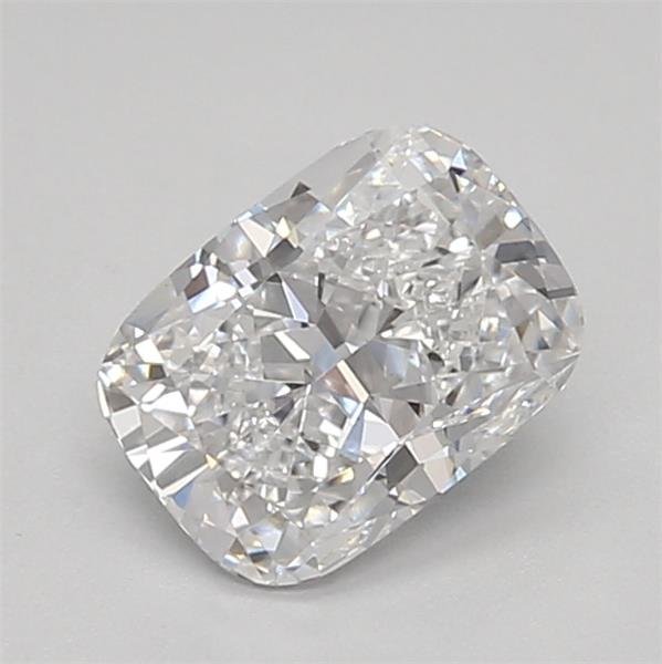 0.77ct D VVS2 Very Good Cut Cushion Lab Grown Diamond