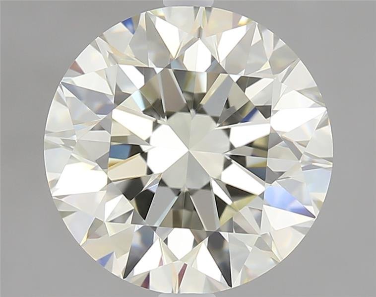 3.00ct K VVS1 Rare Carat Ideal Cut Round Diamond