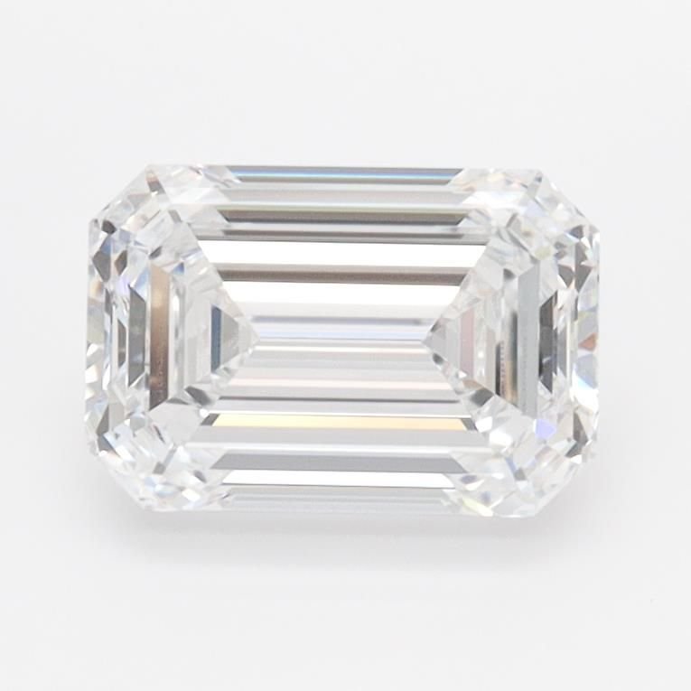 1.46ct D VVS1 Rare Carat Ideal Cut Emerald Lab Grown Diamond