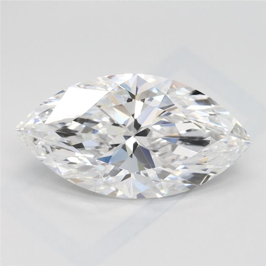 2.02ct D VVS2 Rare Carat Ideal Cut Marquise Lab Grown Diamond