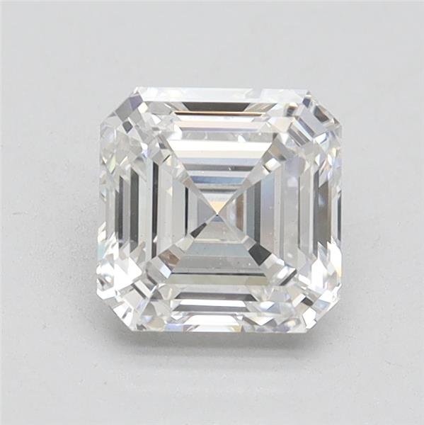 1.26ct F VS1 Rare Carat Ideal Cut Asscher Lab Grown Diamond