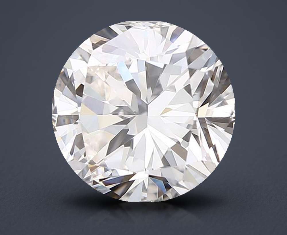 3.02 Carat Round Lab Diamond