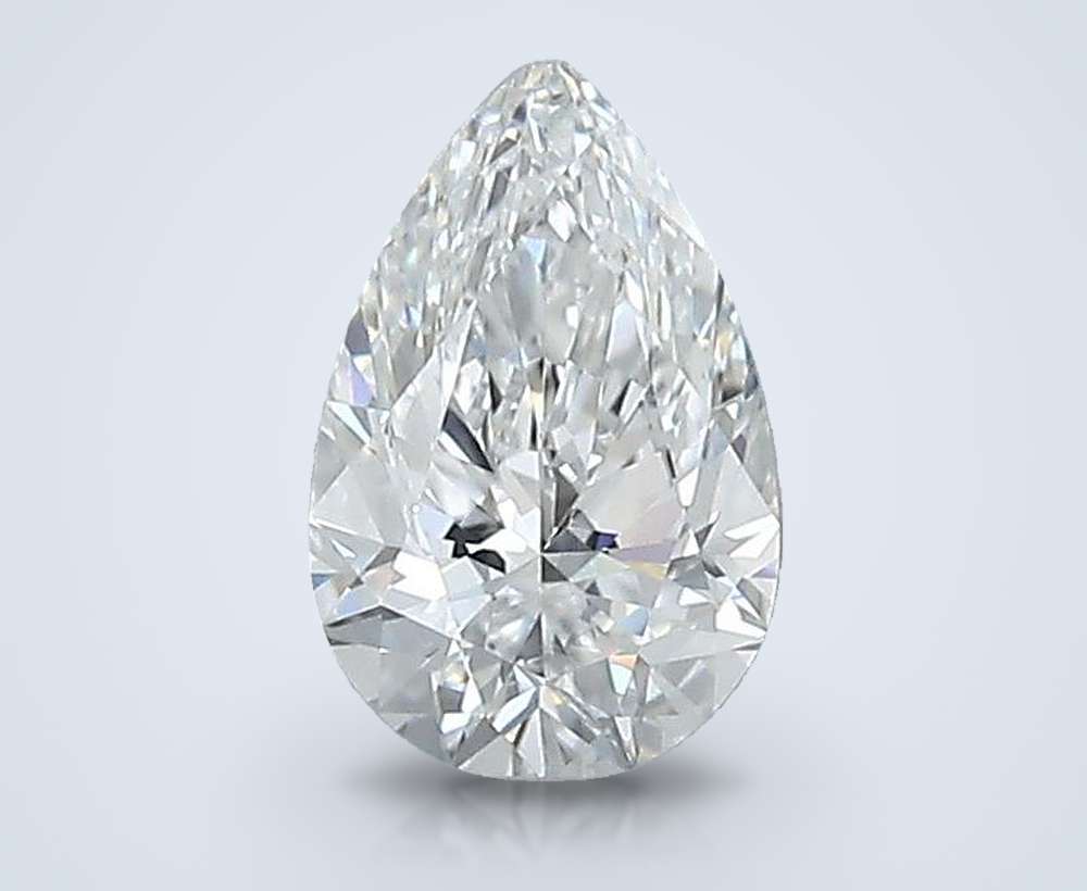 0.40 Carat Pear Natural Diamond