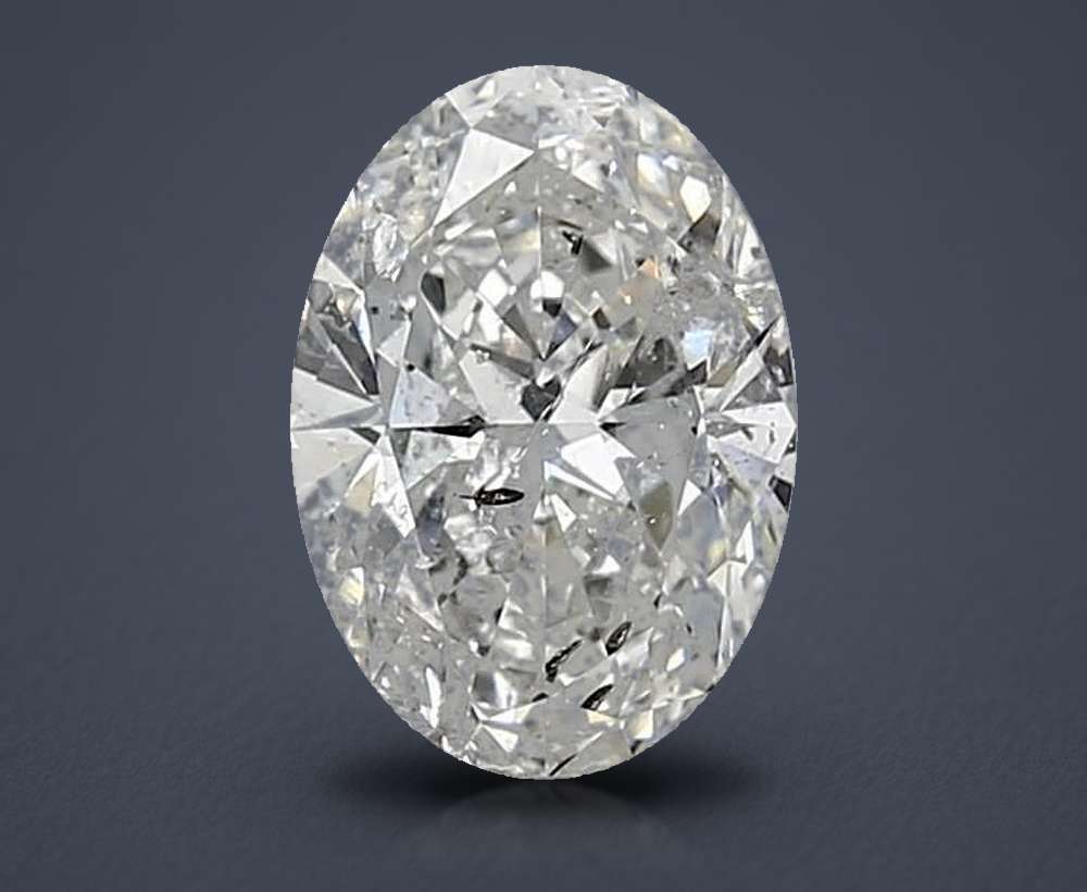 1.40 Carat Oval Natural Diamond