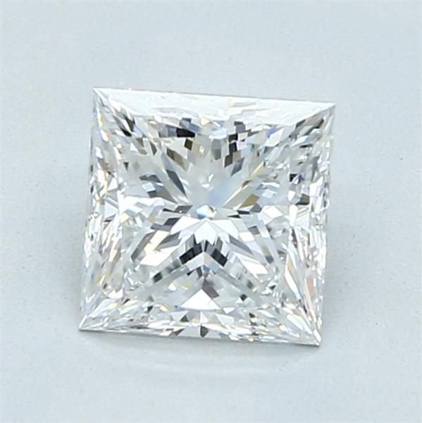 1.21ct E VS2 Rare Carat Ideal Cut Princess Diamond