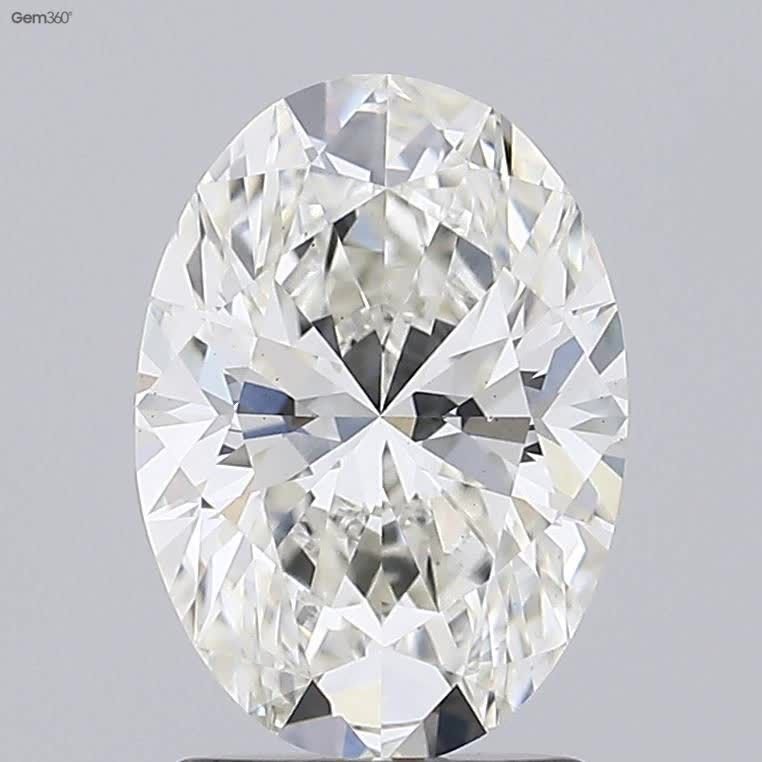 2.00 Carat Oval Lab Diamond