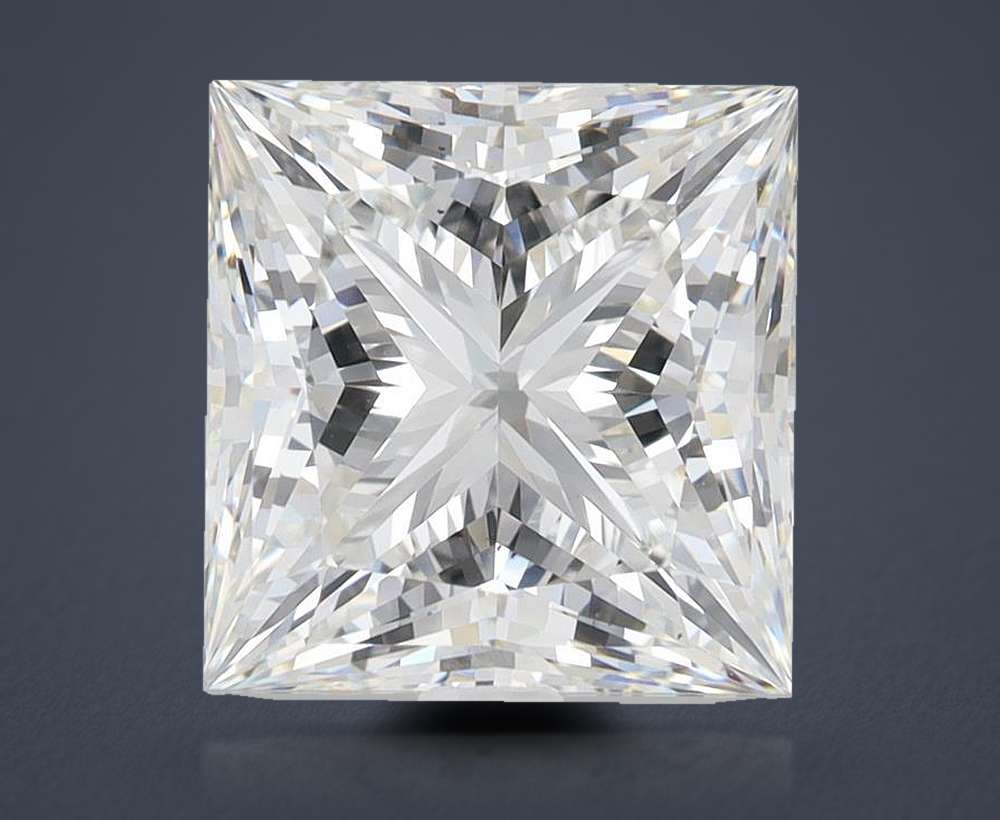 5.77 Carat Princess Lab Diamond