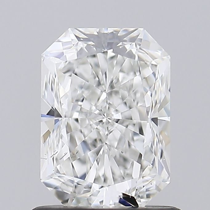 1.05ct F SI1 Rare Carat Ideal Cut Radiant Lab Grown Diamond