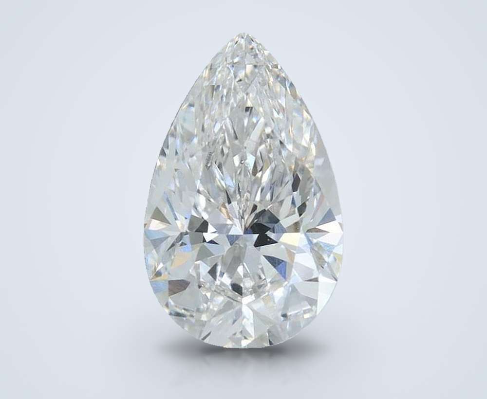 1.93 Carat Pear Lab Diamond