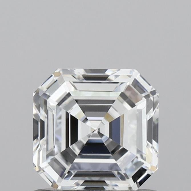 0.88ct D VVS2 Rare Carat Ideal Cut Asscher Lab Grown Diamond