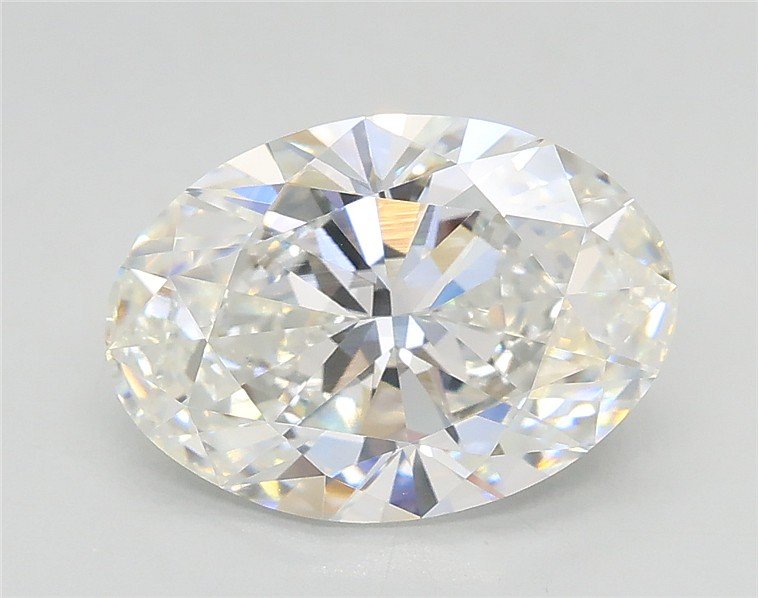 2.51ct F VVS2 Rare Carat Ideal Cut Oval Lab Grown Diamond