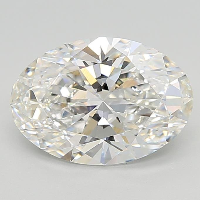 2.91ct F VVS2 Rare Carat Ideal Cut Oval Lab Grown Diamond