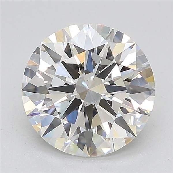 2.35ct E VS2 Rare Carat Ideal Cut Round Lab Grown Diamond