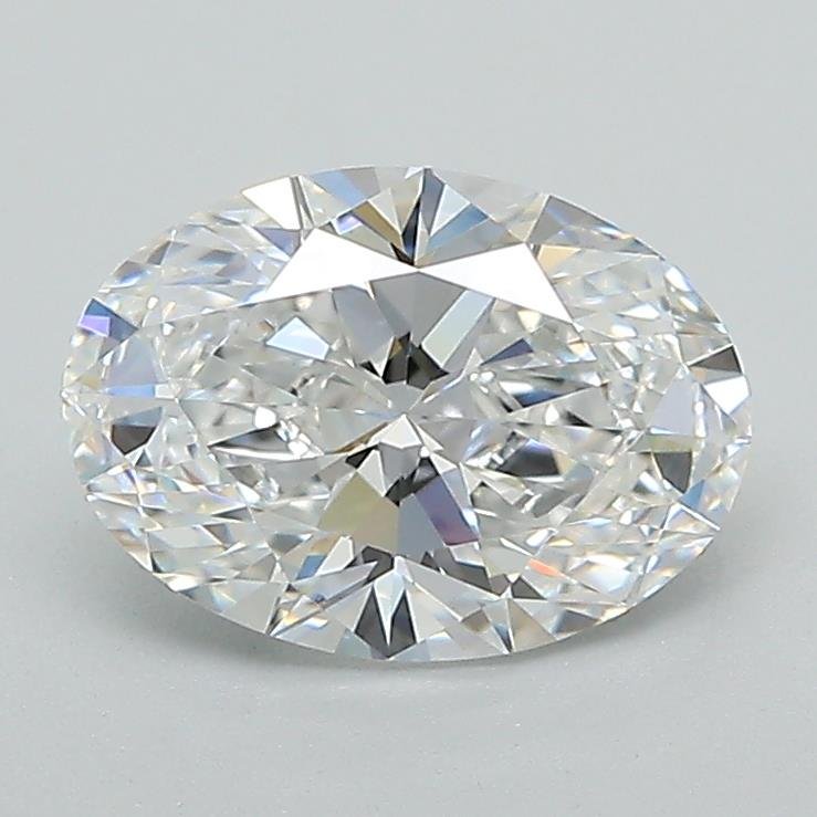 1.41ct D VVS2 Rare Carat Ideal Cut Oval Lab Grown Diamond