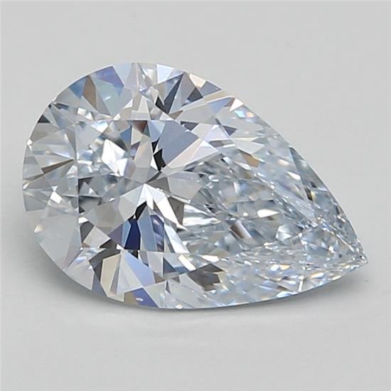 1.13ct D VVS1 Rare Carat Ideal Cut Pear Lab Grown Diamond